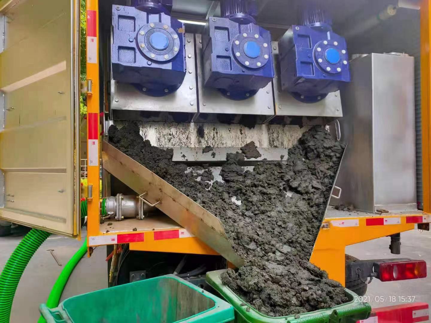 栖霞化粪池清掏城市维护站-泥浆净化干湿分离处理